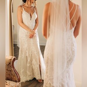 Fit and Flare Charlie Caroline Wedding Dress